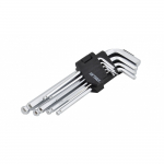 &Scaron;e&scaron;iakampių raktų rinkinys AWTools AW35001; 1,5-10 mm; 9 vnt.