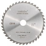Pjovimo diskas medienai Metabo Classic; 216x2,4x30,0 mm; Z40; -5&deg;