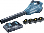 Akumuliatorinis lapų pūstuvas Makita DUB362PT4; 2x18 V; 4x5,0 Ah akum.