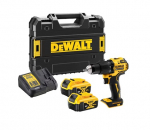 Smūginis suktuvas-gręžtuvas DeWalt DCD709M2T; 18 V; 2x4,0 Ah akum.