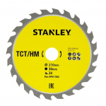 Pjovimo diskas Stanley STA13040-XJ; 210x30 mm; Z24