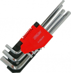 &Scaron;e&scaron;iakampių raktų rinkinys AWTools AW35010BL; 1,5-10 mm; 9 vnt.