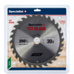 Pjovimo diskas medienai Specialist Wood; 250x1,8x32 mm; Z30