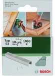 Kabės Bosch 2609255821; 11,4x10 mm; 1000 vnt.; tipas 53
