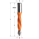 Grąžtas medienai CMT; S=10 mm; D=8 mm