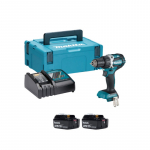 Suktuvas-gręžtuvas Makita DDF484RGJ; 18 V; 2x6,0 Ah akum.