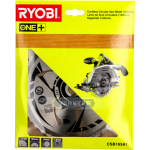 Pjovimo diskas medienai RYOBI; 165x1,6x16 mm; Z40