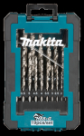 Grąžtų komplektas metalui Makita D-67549 HSS-G; 1-10 mm; 19 vnt.