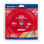 Pjovimo diskas Specialist+ LMM2546030-T; 254x30x1,6 mm; Z60; 0&deg;