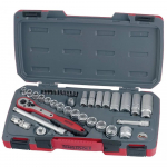 Sukimo galvučių komplektas Teng Tools T3839; 3/8''; 39 vnt.