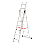 Daugiafunkcinės kopėčios AWTools AW23078; 3x6; 2,95 m