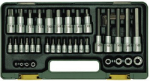 Galvučių komplektas Proxxon 1/4'' TX ir HX 42 dalių