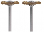 Žalvarinis &scaron;epetys Dremel 535, 19,0 mm; 2 vnt.
