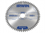 Pjovimo diskas aliuminiui Irwin; 210x2,5x30,0 mm; Z60; -6&deg;