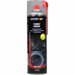 Dirželių trintį didinatis pur&scaron;kiklis Motip V-BELT SPRAY; 500 ml