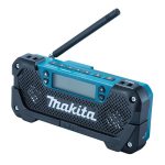 Radijas Makita DEBMR052; 12 V (be akumuliatoriaus ir pakrovėjo)