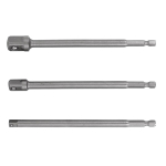 Adapterių rinkinys Truper ADA-3L; 1/4''; 3/8''; 1/2''
