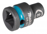 Smūginė sukimo galvutė Makita E-16047; 8x38 mm; 1/2''