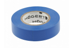 Izoliacinė juosta Hogert HT1P283; 0.13x19 mm; 20 m; mėlyna