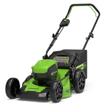 Akumuliatorinė vejapjovė Greenworks GD60LM46HP; 60 V (be akumuliatoriaus ir pakrovėjo)