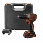 Suktuvas-gręžtuvas Black & Decker BL186K-QW; 18 V; 1x1,5 Ah akum.