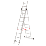 Daugiafunkcinės kopėčios AWTools AW23082; 3x10; 6 m