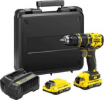 Smūginis suktuvas-gręžtuvas Stanley SFMCD715M2K-QW; 18 V; 2x4,0 Ah akum.