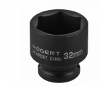 Smūginė sukimo galvutė Hogert HT4R081; 1/2''; 32 mm