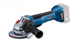 Kampinis &scaron;lifuoklis Bosch GWS 18V-10 P Professional; 18 V (be akumuliatoriaus ir pakrovėjo) + L-BOXX 136