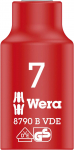 Sukimo galvutė Wera WE05004951001; VDE; 3/8''; 7x46 mm