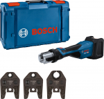 Akumuliatorinis vamzdžių presavimo įrankis Bosch GPT 18V-32; 18 V (be akumuliatoriaus ir pakrovėjo)