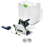 Įgilinamasis diskinis pjūklas Festool TSC 55 KEB-Basic; 2x18 V (be akumuliatoriaus ir pakrovėjo)