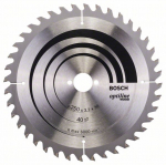 Pjovimo diskas medienai Bosch OPTILINE WOOD; 250x3,2x30,0 mm; Z40; 10&deg;