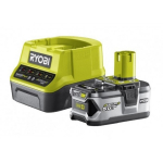Akumuliatorius Ryobi RC18120-150; 18 V; 5,0 Ah akum. + pakrovėjas&nbsp;RC18120 ONE+