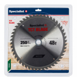 Pjovimo diskas medienai Specialist Wood; 250x1,8x30/20 mm; Z48