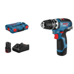 Suktuvas-gręžtuvas Bosch GSR 12V-35 FC; 12 V; 2x3,0 Ah akum.