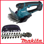 Gyvatvorių ir žolės žirklių rinkinys Makita UM600DZX; 12 V akumuliatorinės; 8 cm ilgio (be akumuliatoriaus ir pakrovėjo)