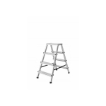 Dvipusės pastatomos kopėčios AWTools AW23004; 2x4; 2,84 m