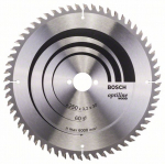 Pjovimo diskas medienai Bosch OPTILINE WOOD; 250x3,2x30,0 mm; Z60; 10&deg;