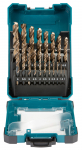 Grąžtų komplektas metalui Makita D-67583 M-Force; 1-10 mm; 19 vnt.