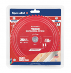 Pjovimo diskas Specialist+ LMM2544830-T; 254x30x1,6 mm; Z48; 0&deg;