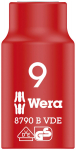 Sukimo galvutė Wera WE05004953001; VDE; 3/8''; 9x46 mm