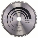 Pjovimo diskas medienai Bosch OPTILINE WOOD; 251x3,2x30,0 mm; Z80; 15&deg;