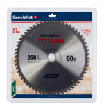 Pjovimo diskas medienai Specialist Wood; 250x1,8x30/20 mm; Z60