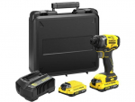 Smūginis suktuvas Stanley SFMCF810D2K-QW; 18 V; 2x2,0 Ah akum.