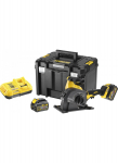 Akumuliatorinis kampinis &scaron;lifuoklis DeWalt DCG200T2-QW; 54 V; 2x6,0 Ah akum.