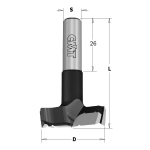 Furnitūros skylių grąžtas CMT; S=10 mm; D=15 mm