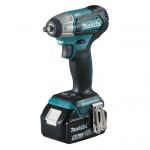 Smūginis veržliasūkis Makita DTW180RTJ; 18 V; 2x5,0 Ah akum.
