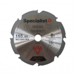 Pjovimo diskas fibrocementui Specialist 57-003; 165x20 mm