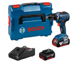 Akumuliatorinis suktuvas-gręžtuvas Bosch GSR 18V-55; 18 V; 2x5,0 Ah akum.